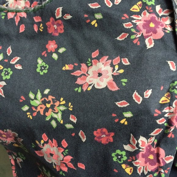 Miss Me Cargo Ankle Skinny Jeans Sz 26 x 29 Black Floral Flap Pockets CP4019AK3 - Picture 7 of 9